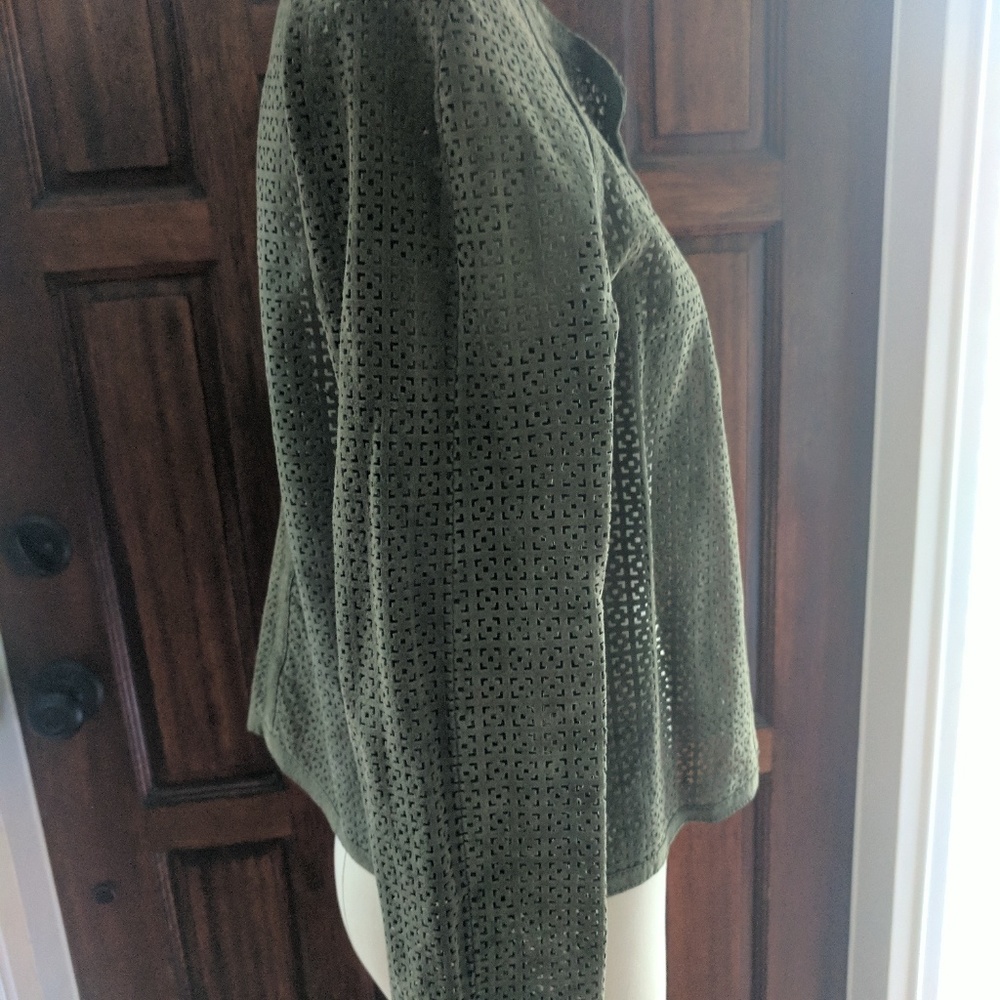 Lasercut Leather Jacket